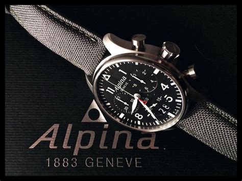 alpina vs breitling|Alpina startimer watch review.